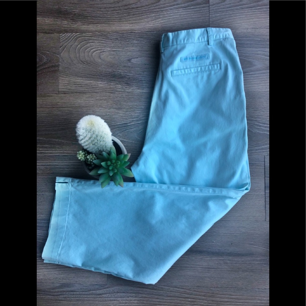 Burberry Golf Light Blue Capri Pants